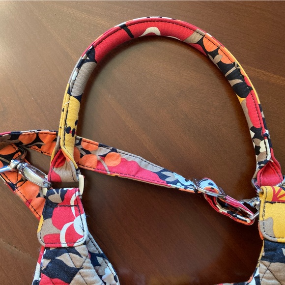 Vera Bradley Red and Yellow Floral Tote Bag - Picture 10 of 10